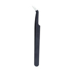 Pinzas largas de acero inoxidable con punta en forma de codo