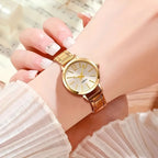 Juego de 6 relojes de cuarzo elegantes para mujer (sin caja)